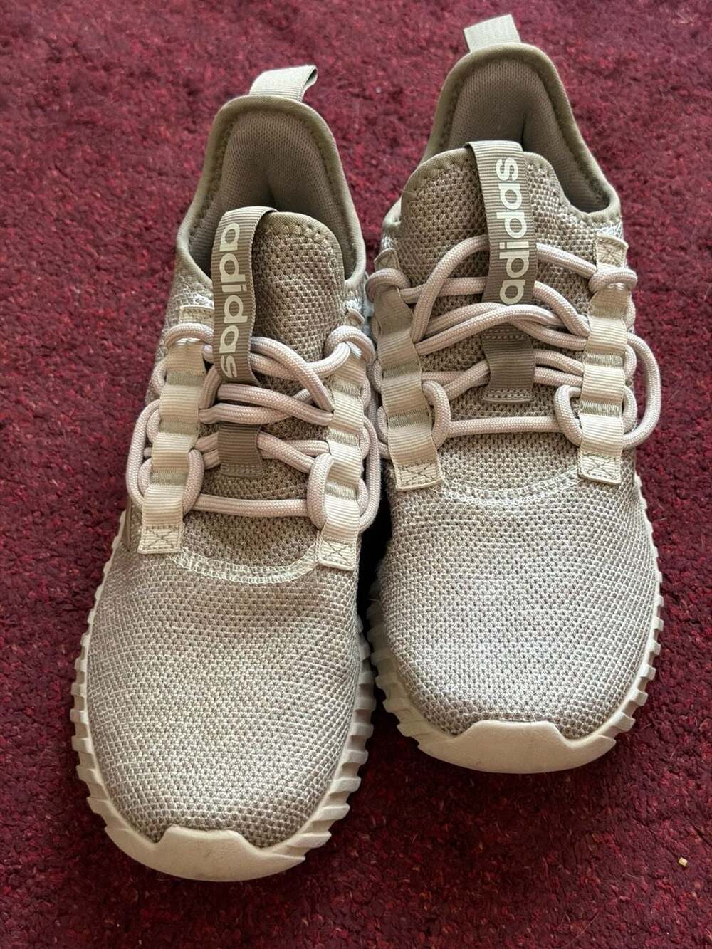 Adidas Kaptir Flow Wonder Beige Athletic Sneaker Shoes